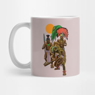 Aztec Warriors Mug